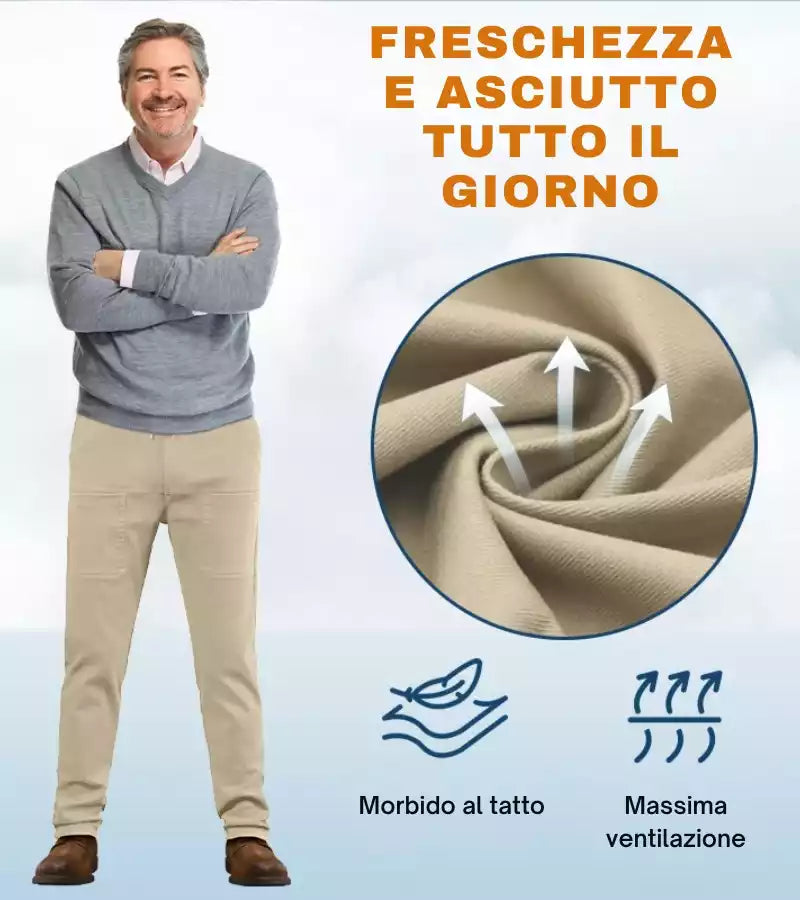 Matteo | Il Pantalone Cargo Più Confortevole dell’Anno