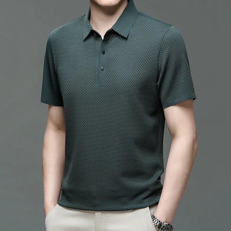 Nova | Polo testurizzato "Effetto 3D" ultra-confortevole