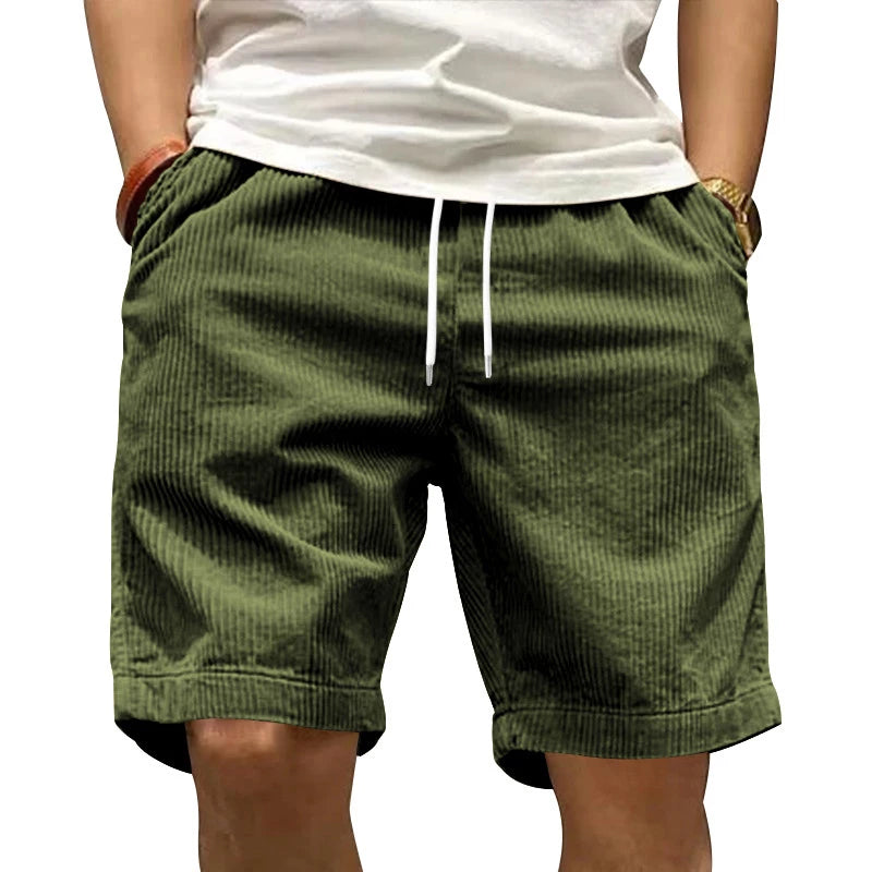 Ayden | Pantaloncini in velluto a coste alla moda e comodi