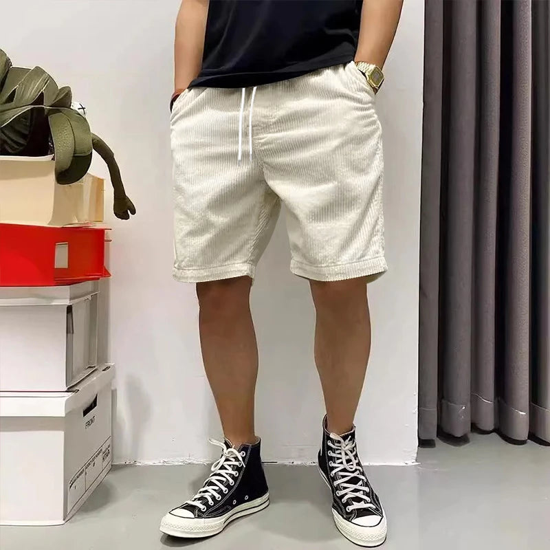 Ayden | Pantaloncini in velluto a coste alla moda e comodi