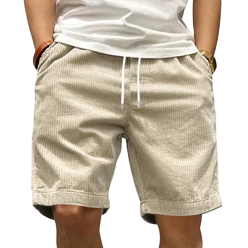 Ayden | Pantaloncini in velluto a coste alla moda e comodi