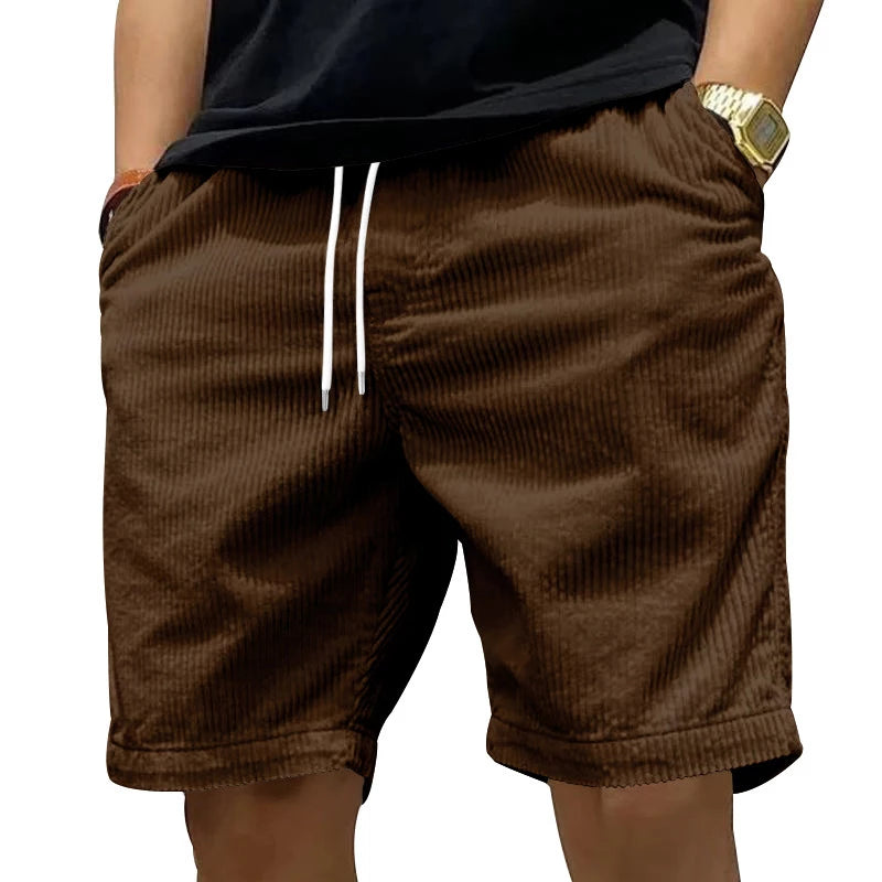 Ayden | Pantaloncini in velluto a coste alla moda e comodi