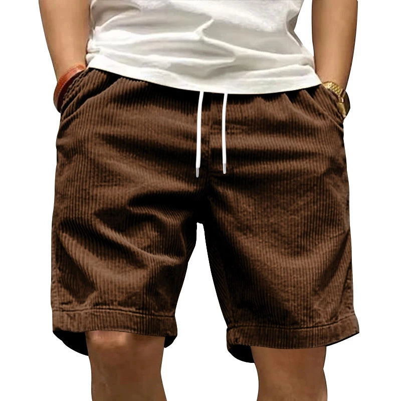 Ayden | Pantaloncini in velluto a coste alla moda e comodi