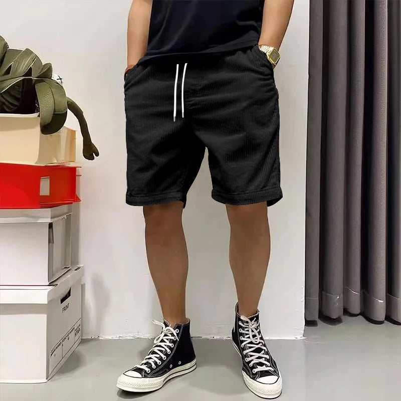Ayden | Pantaloncini in velluto a coste alla moda e comodi