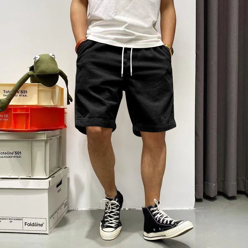 Ayden | Pantaloncini in velluto a coste alla moda e comodi