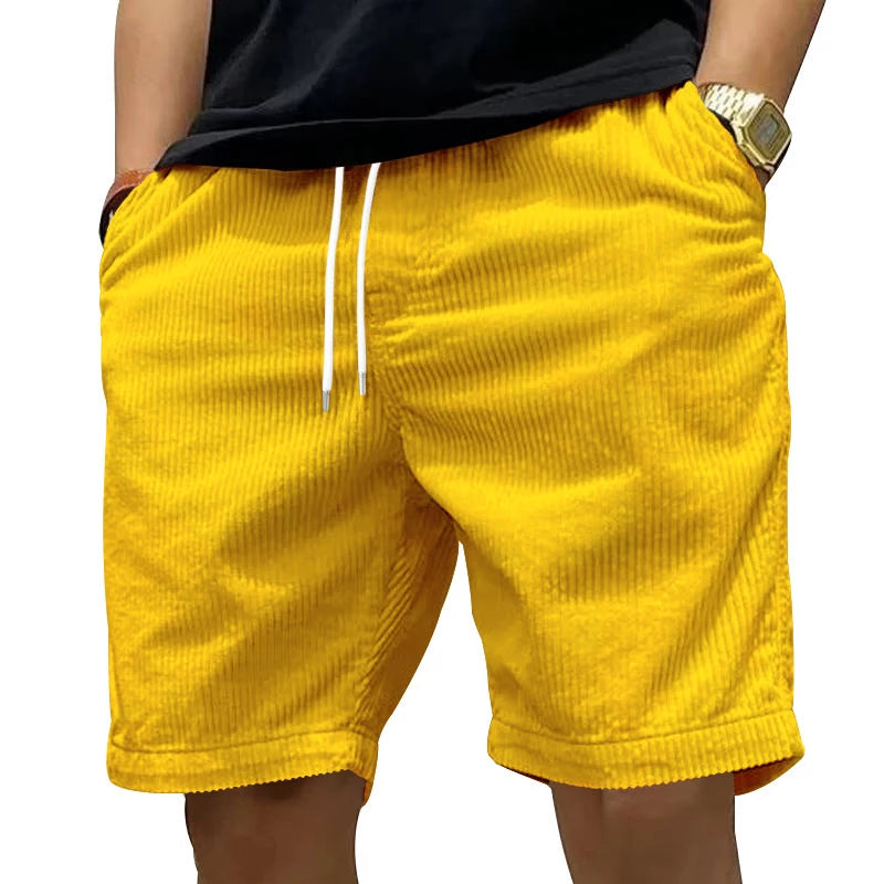 Ayden | Pantaloncini in velluto a coste alla moda e comodi