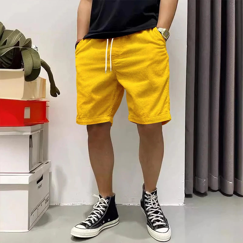 Ayden | Pantaloncini in velluto a coste alla moda e comodi