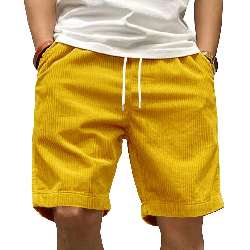 Ayden | Pantaloncini in velluto a coste alla moda e comodi