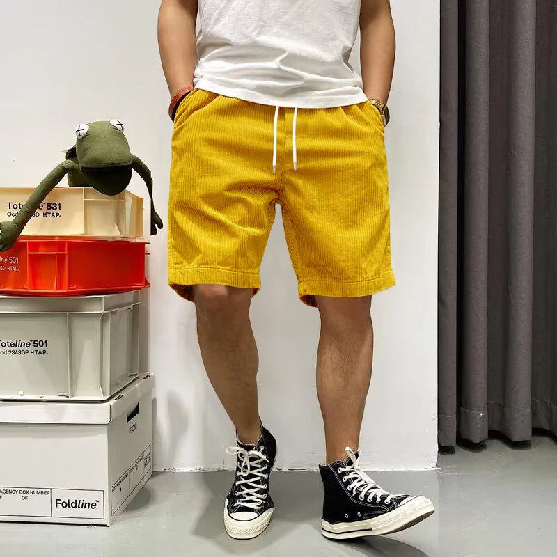 Ayden | Pantaloncini in velluto a coste alla moda e comodi