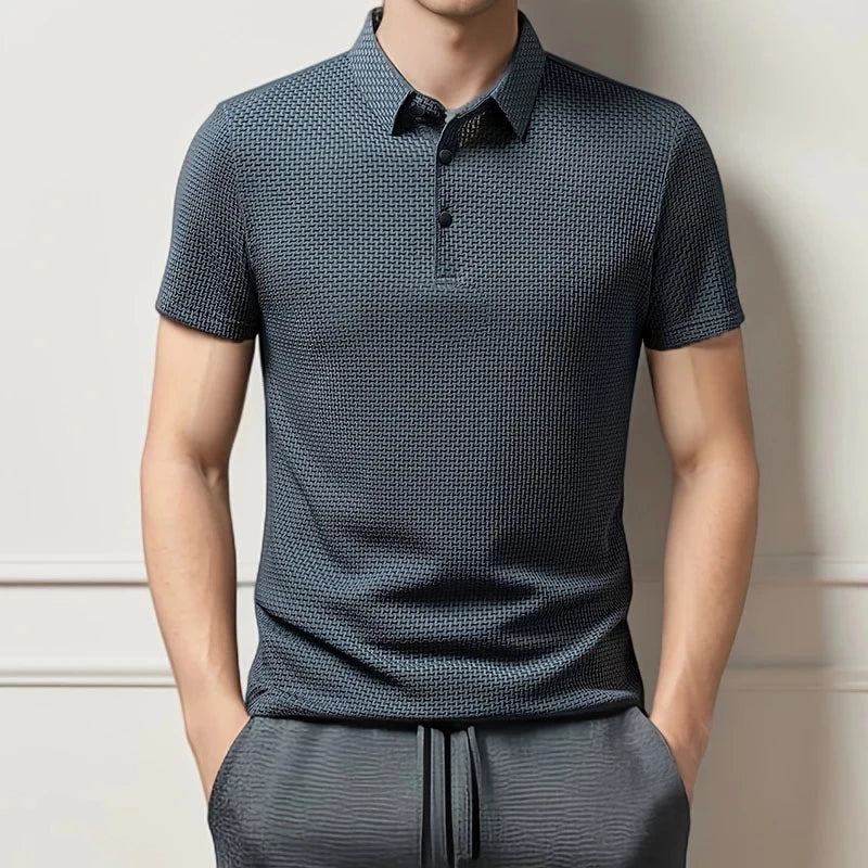 Nova | Polo testurizzato "Effetto 3D" ultra-confortevole