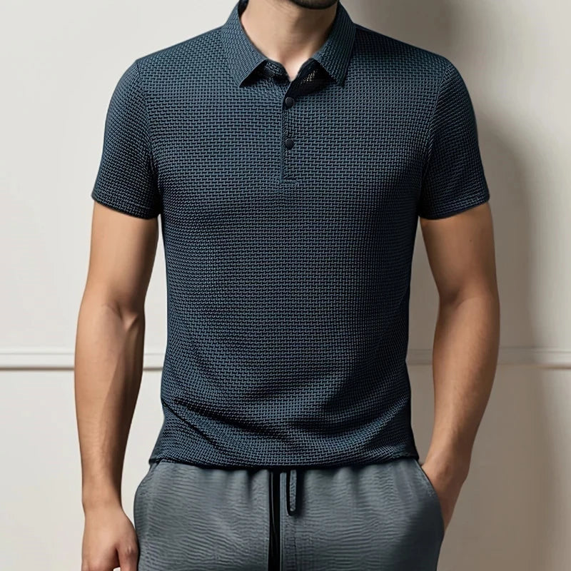 Nova | Polo testurizzato "Effetto 3D" ultra-confortevole