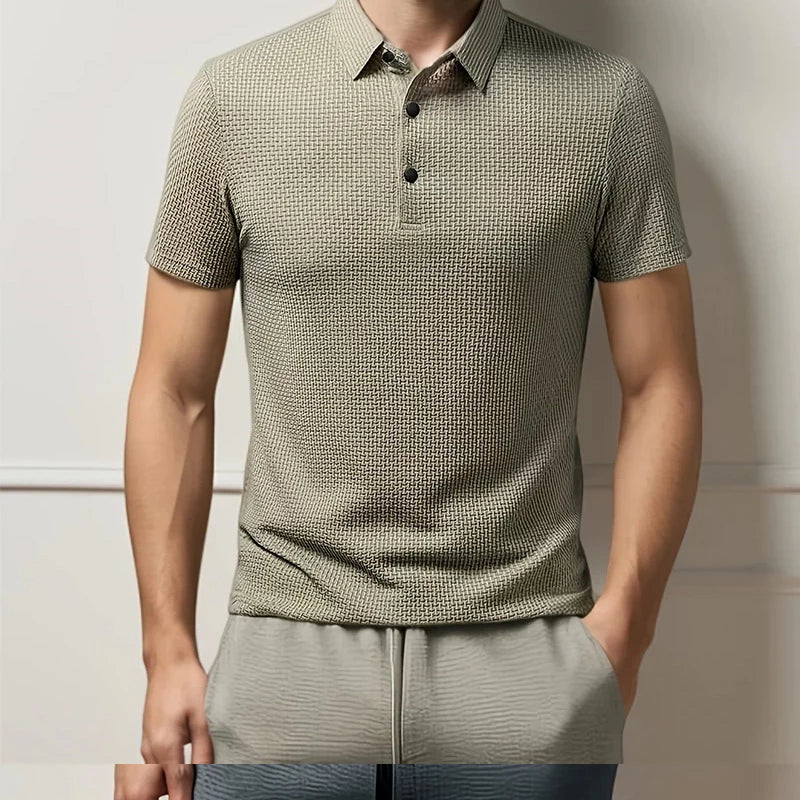 Nova | Polo testurizzato "Effetto 3D" ultra-confortevole