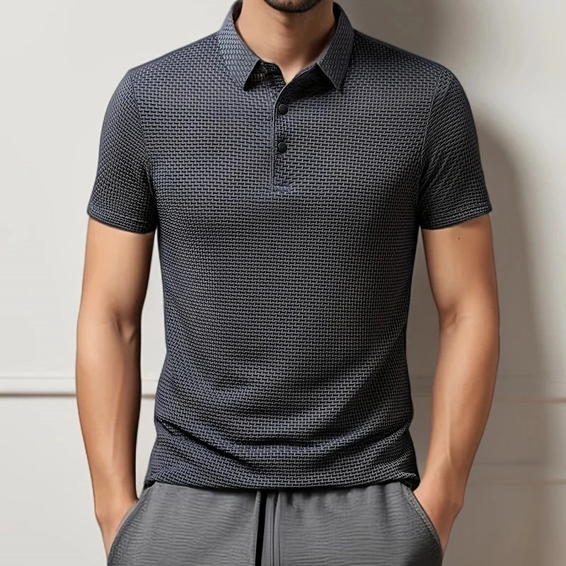 Nova | Polo testurizzato "Effetto 3D" ultra-confortevole